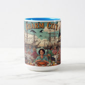 2 Couleurs Tasse Charm City Calling (Centre)