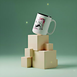 2 Couleurs Tasse Chat – Cadeau parfait pour les amateurs de f