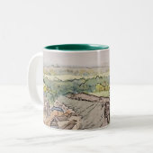 2 Couleurs Tasse Château de Richmond (Devant gauche)