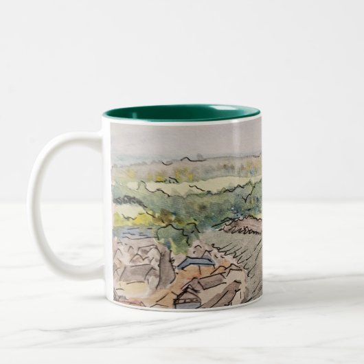 2 Couleurs Tasse Château de Richmond (Gauche)