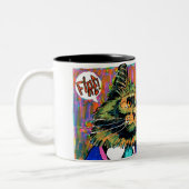 2 Couleurs Tasse Chats d'Affaires (Gauche)