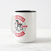 2 Couleurs Tasse chaude de classique de Hogs™ (Devant gauche)