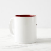 2 Couleurs Tasse chaude de Diggity (Devant gauche)