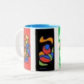2 Couleurs tasse chaude et douillette (Devant gauche)