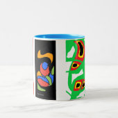 2 Couleurs tasse chaude et douillette (Centre)