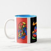 2 Couleurs tasse chaude et douillette (Gauche)