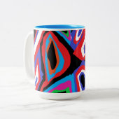 2 Couleurs tasse chaude et douillette (Devant gauche)