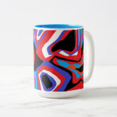 2 Couleurs tasse chaude et douillette (Devant droit)