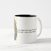 2 Couleurs Tasse Cher Skipper (Devant droit)