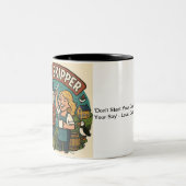 2 Couleurs Tasse Cher Skipper (Centre)