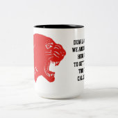 2 Couleurs Tasse "chèrement aimée" (Centre)