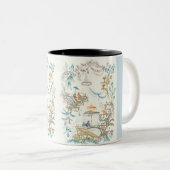 2 Couleurs Tasse chinoise d'arabesque (Devant droit)