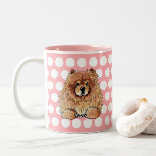 2 Couleurs Tasse Chow KiniArt