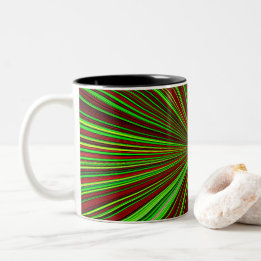 2 Couleurs Tasse Chromatic Radialburst