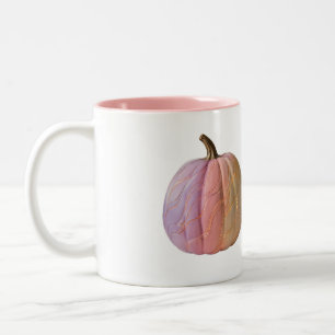2 Couleurs Tasse Citrouille Vague Ombrée Pastel