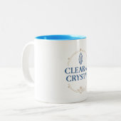 2 Couleurs Tasse - Clair comme le Cristal (Devant gauche)