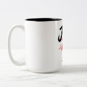 2 Couleurs Tasse Classique Citation Motivationnelle Juste Fai (Gauche)