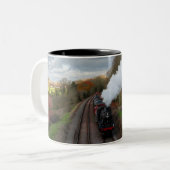 2 Couleurs Tasse classique du train à vapeur (Devant gauche)