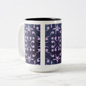 2 Couleurs Tasse Classique Géométrique Abstraite Moderne (Devant gauche)