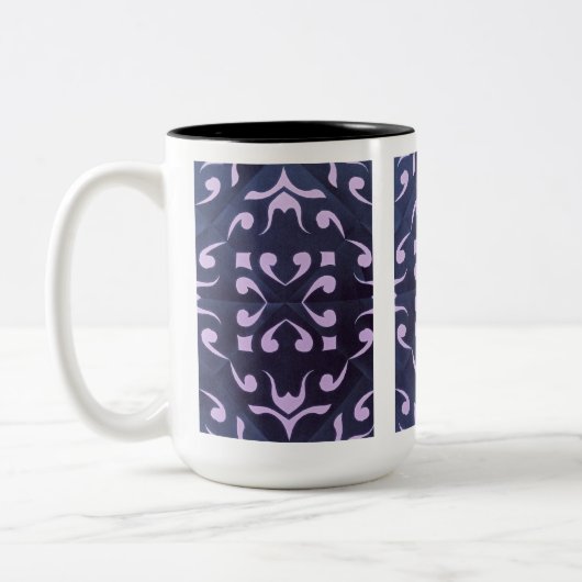 2 Couleurs Tasse Classique Géométrique Abstraite Moderne (Gauche)