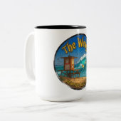 2 Couleurs Tasse classique The Wedge (Devant gauche)