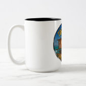 2 Couleurs Tasse classique The Wedge (Gauche)