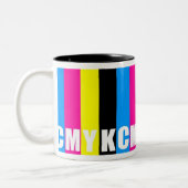 2 Couleurs Tasse - CMYK (Gauche)