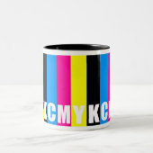 2 Couleurs Tasse - CMYK (Centre)
