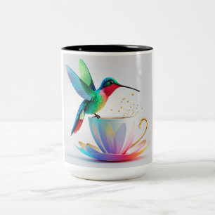 2 Couleurs Tasse Colibri