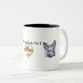 2 Couleurs Tasse Commando de l'air (Devant droit)