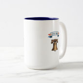 2 Couleurs Tasse commémorative 250e grand format (Devant droit)