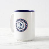 2 Couleurs Tasse commémorative 250e grand format (Devant gauche)