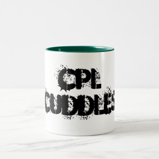 2 Couleurs tasse complète de caresses (Centre)