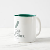 2 Couleurs Tasse - Cool comme un concombre (Devant droit)