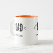 2 Couleurs Tasse Coolest Dad Since 20XX (Devant gauche)