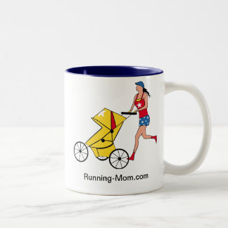 2 Couleurs Tasse courante de maman
