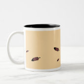 2 Couleurs Tasse - course de la Turquie (Gauche)
