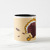 2 Couleurs Tasse - course de la Turquie (Centre)