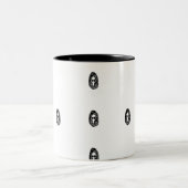 2 Couleurs Tasse crâne (Centre)