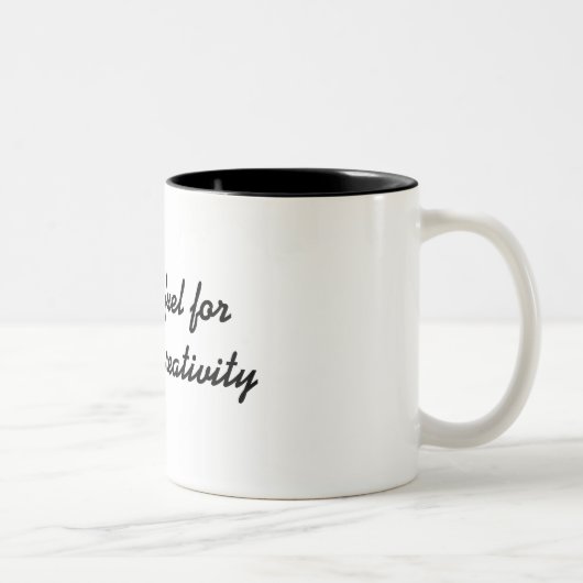 2 Couleurs Tasse créative de carburant (Droit)