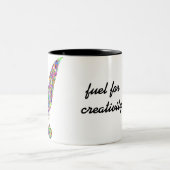 2 Couleurs Tasse créative de carburant (Centre)
