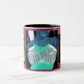 2 Couleurs Tasse créative de danse (Centre)