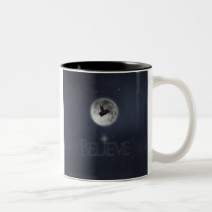 2 Couleurs Tasse Croire-Nocturne de porc de vol