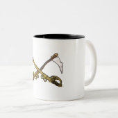 2 Couleurs Tasse croisée de sabres (Devant droit)