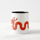 2 Couleurs Tasse customisée de professeur avec le dragon (Centre)