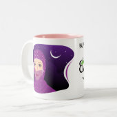 2 COULEURS TASSE CUSTOMISÉE D'EID MUBARAK POUR L'ÉPOUSE, (Devant gauche)