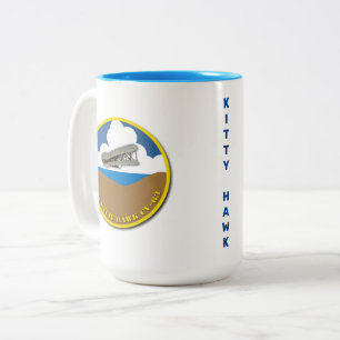 2 COULEURS TASSE CV-63 USS KITTY HAWK