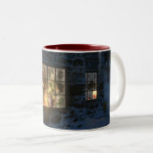 2 Couleurs Tasse Cwm Noël (Devant droit)