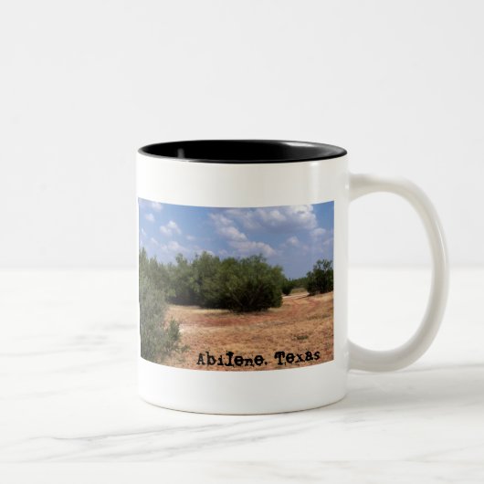 2 Couleurs Tasse d'Abilene, le Texas (Droit)