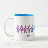 2 Couleurs Tasse d'acceptation d'autisme… Jusqu'à ce que les (Gauche)